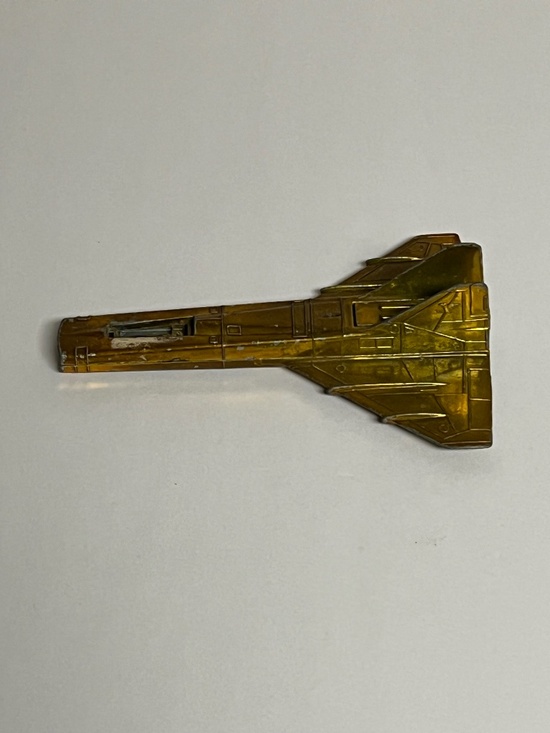 Vintage 1970 Hot Wheels Redline Mattel Hot Birds Star Grazer Gold Die Cast Plane - Picture 4 of 11